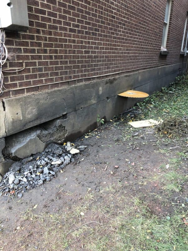 Notre saga de rénovation de fondations